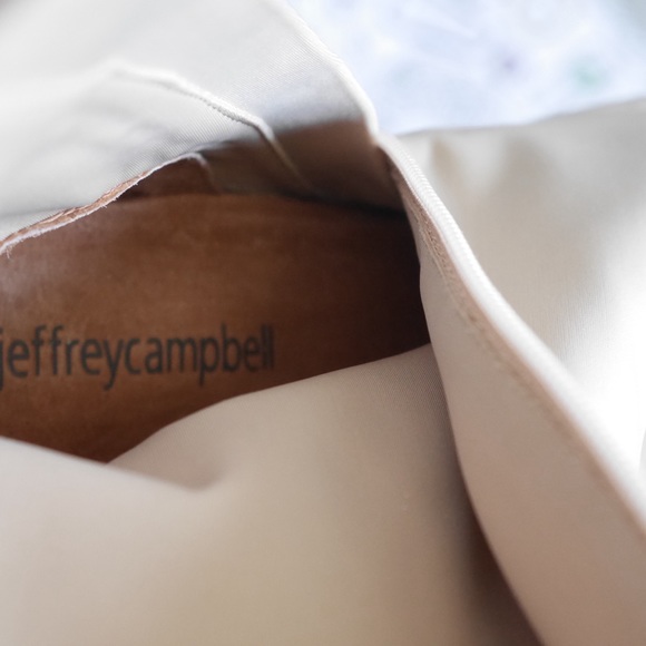 Jeffrey Campbell tan sock booties - Picture 3 of 6